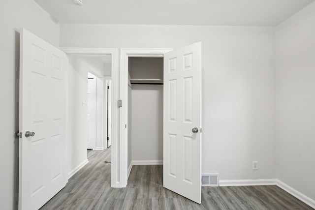 view of closet