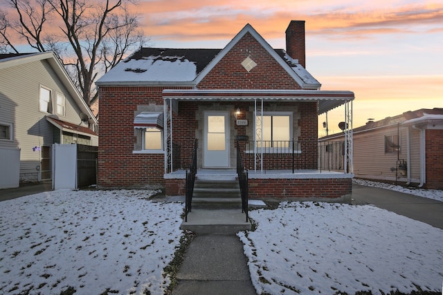 view of front of house