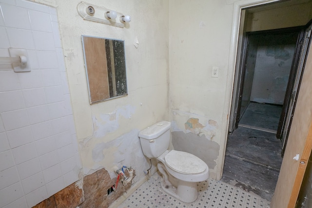 bathroom with toilet