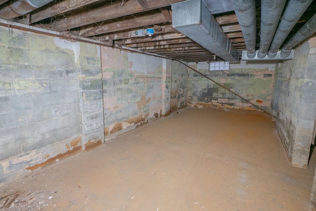 16100 Liberal St, Detroit, MI 48205 - view of unfinished basement