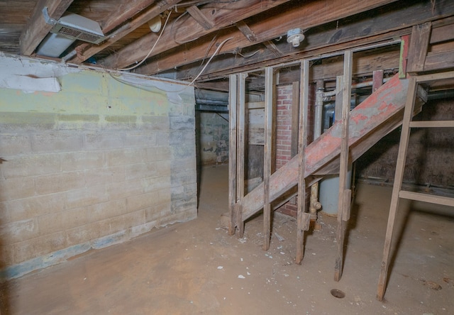 16100 Liberal St, Detroit, MI 48205 - view of unfinished below grade area