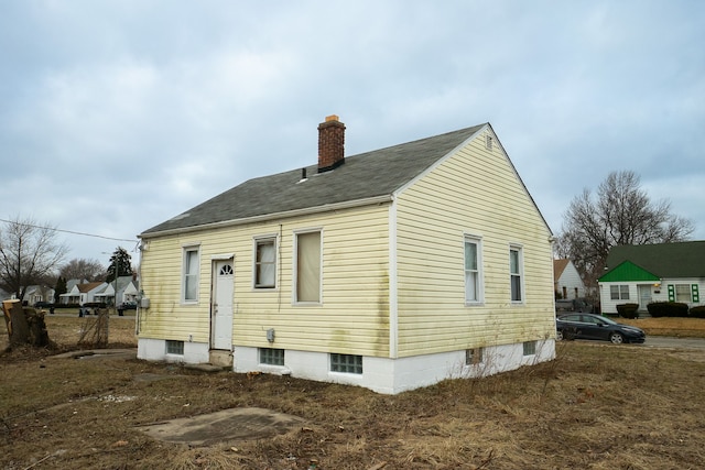 view of property exterior