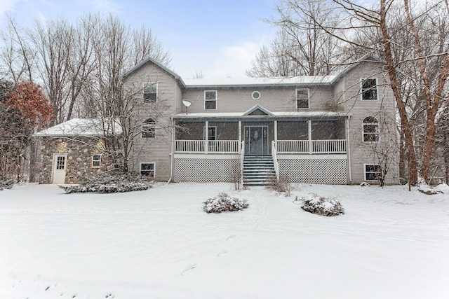 view of front property