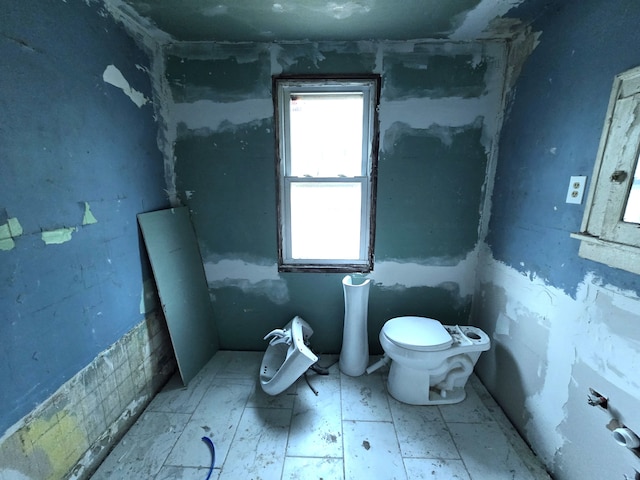 bathroom with toilet