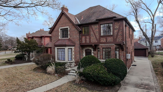 view of tudor house