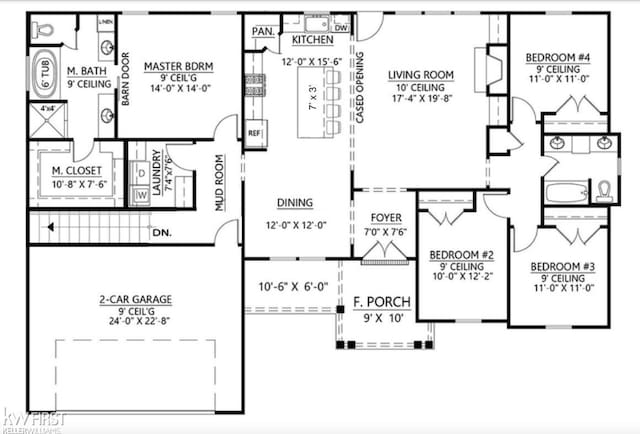 floor plan / room layout