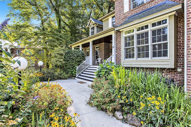 view of entrance to property