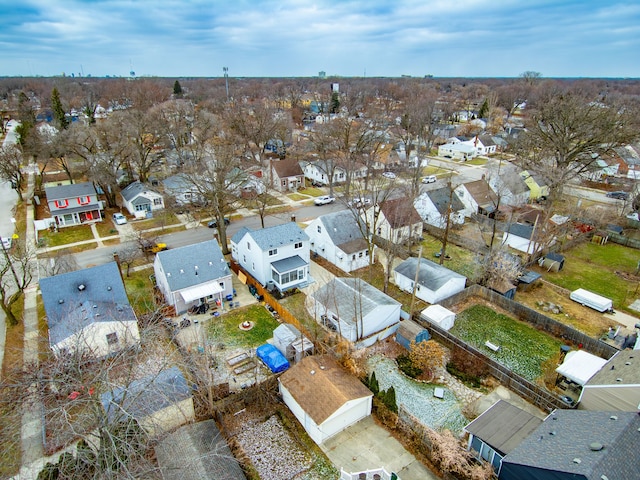 bird's eye view