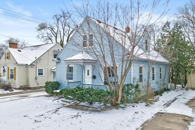 view of bungalow-style house