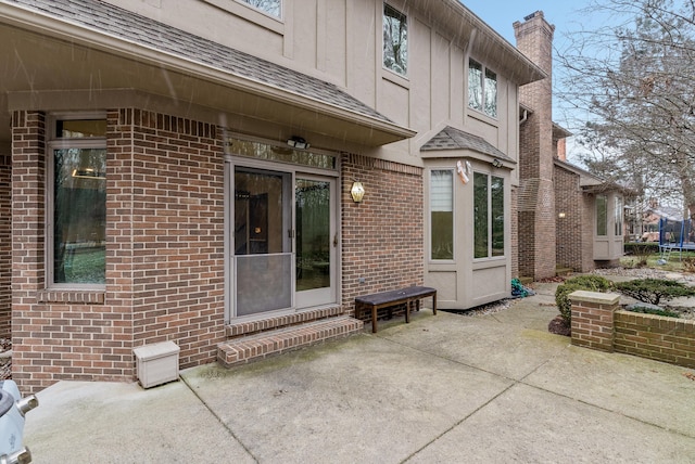 exterior space featuring a patio