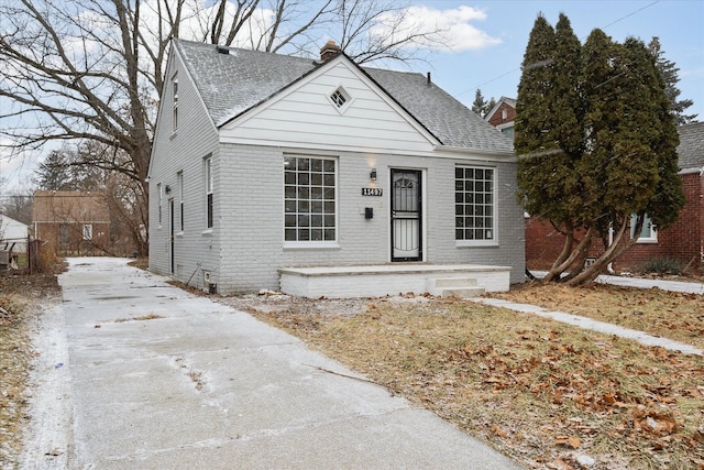 view of bungalow-style house