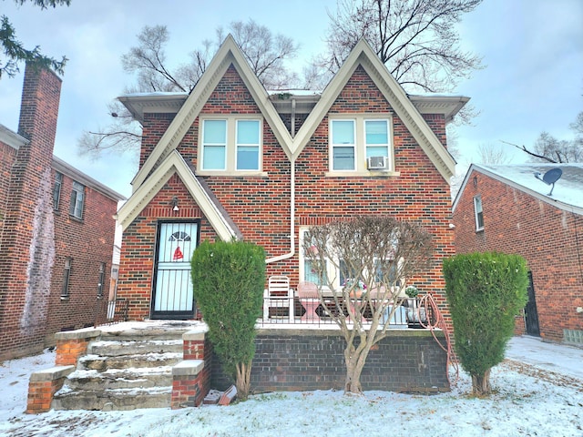 view of english style home