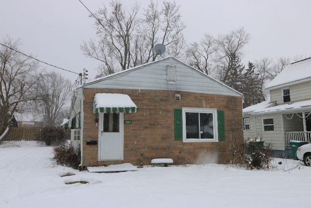 view of front of house