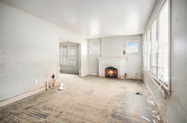 view of unfurnished living room