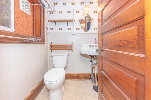 bathroom with toilet