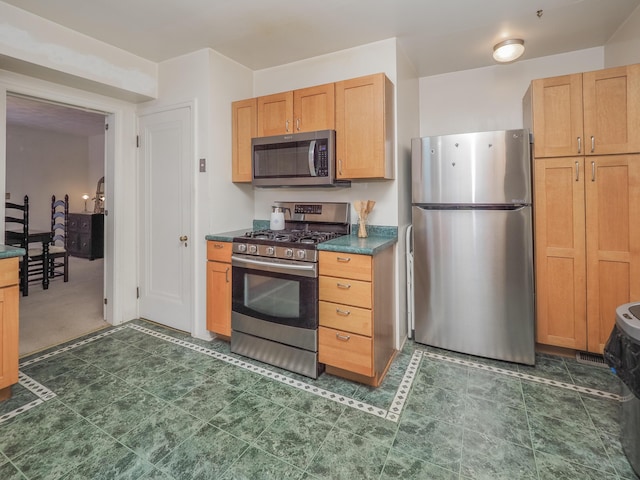 kitchen featuring stainless steel appliances