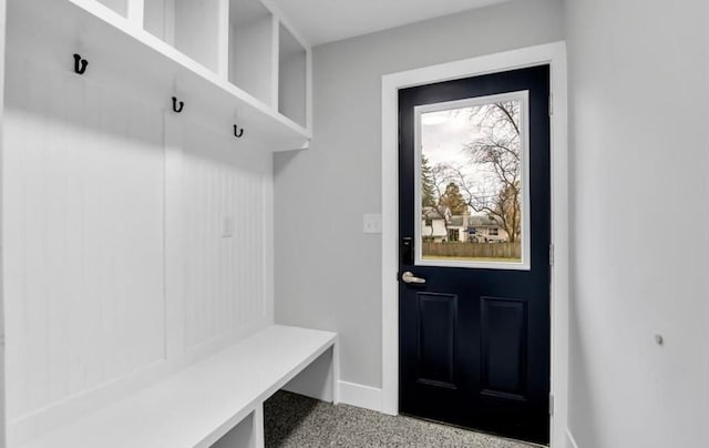 view of mudroom