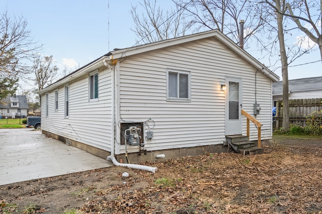 view of property exterior