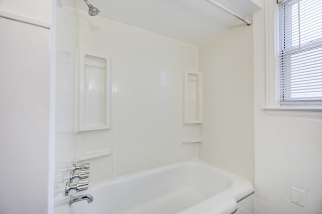 bathroom featuring shower / bathing tub combination