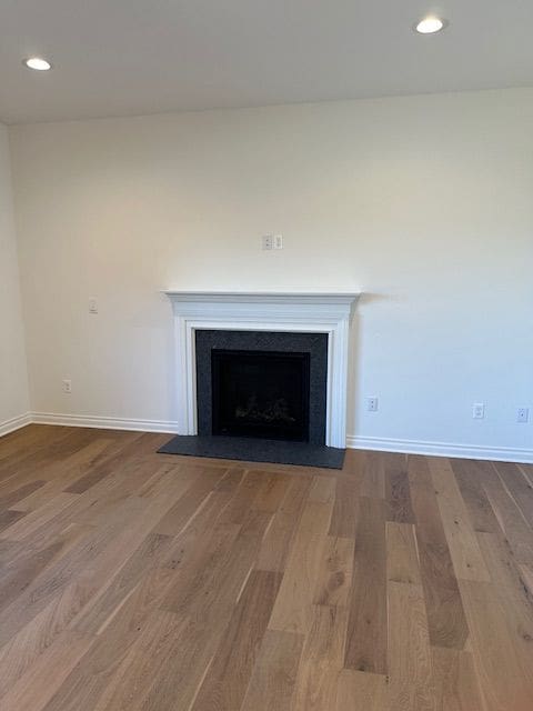 room details featuring hardwood / wood-style flooring