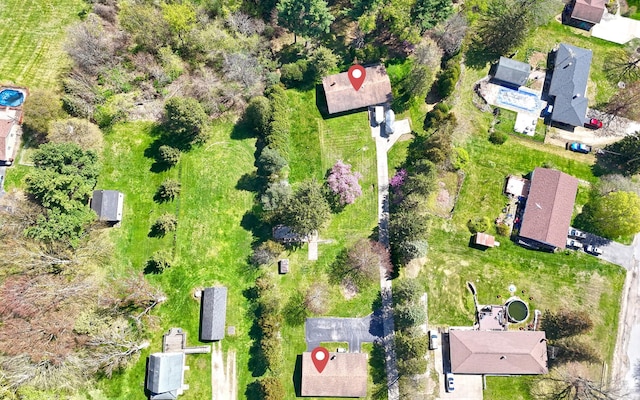 drone / aerial view