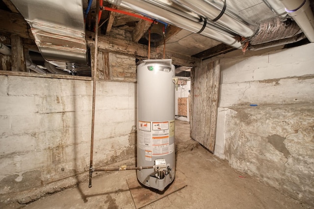 utilities with gas water heater