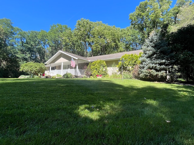 5400 Grange Hall Rd, Holly, MI 48442 - view of front of property with a front yard