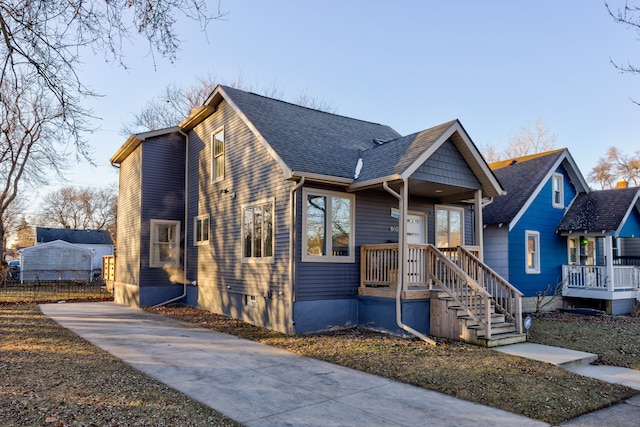 view of front of house