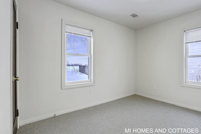 empty room with carpet