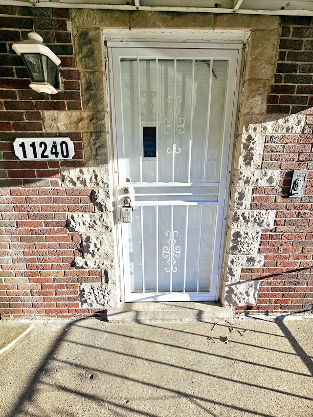 view of property entrance