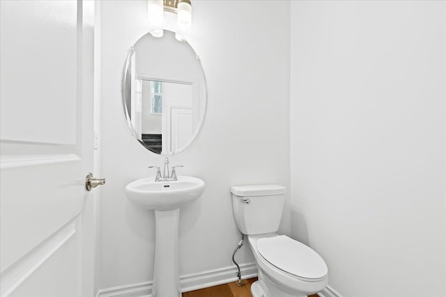 bathroom with toilet