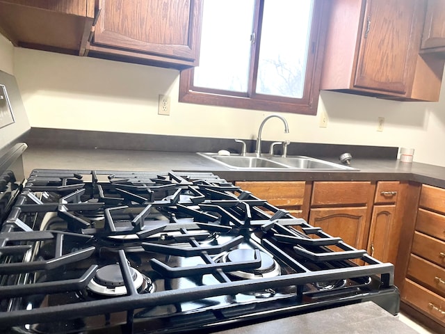 kitchen with sink and stovetop