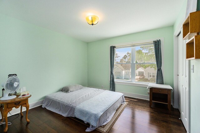 500 Myrtle Ave, Sturgis, MI 49091 - bedroom with hardwood / wood-style floors and baseboards