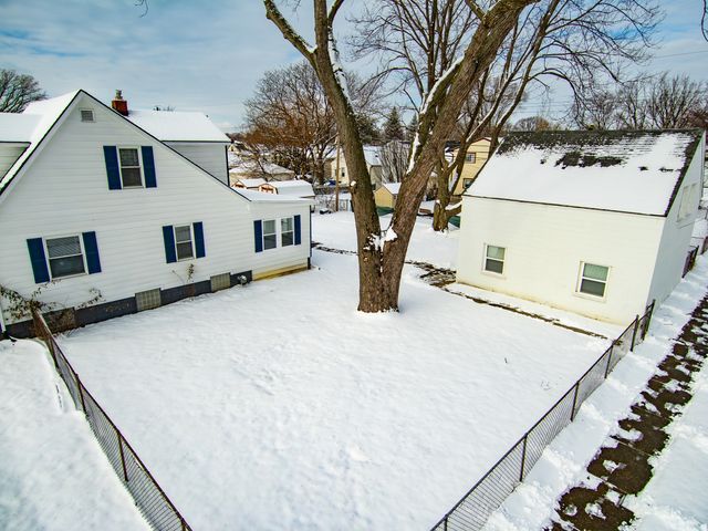 view of snowy yard