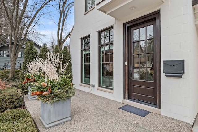 view of entrance to property