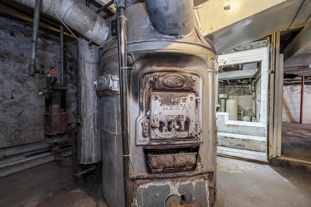 view of utility room