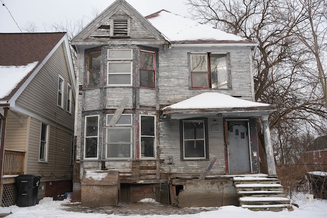 view of victorian home