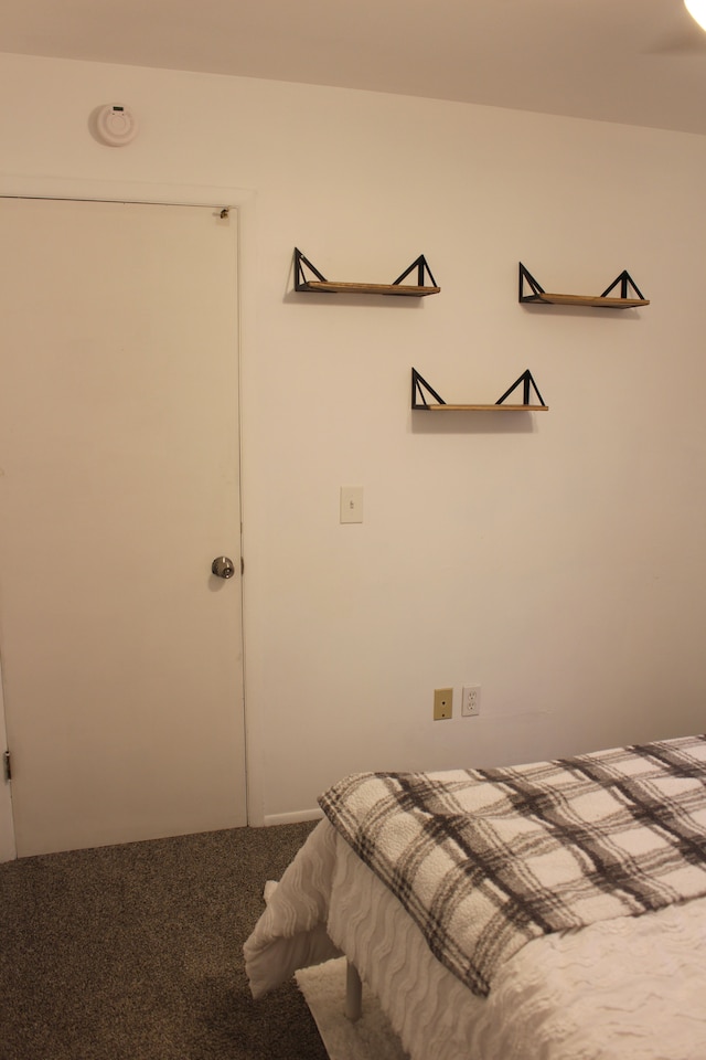 unfurnished bedroom featuring carpet floors