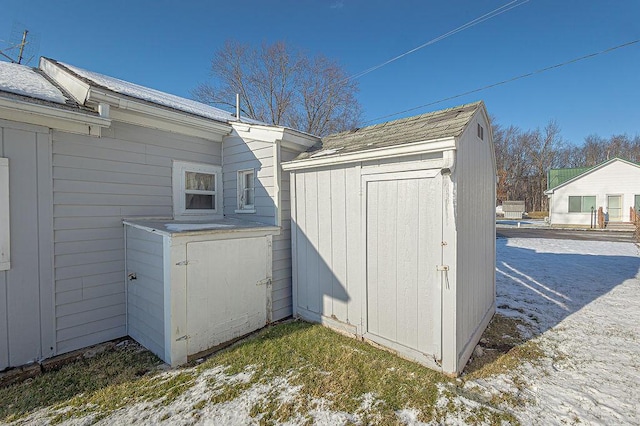 241 E Rose Rd, Coldwater, MI 49036 - view of snow covered structure