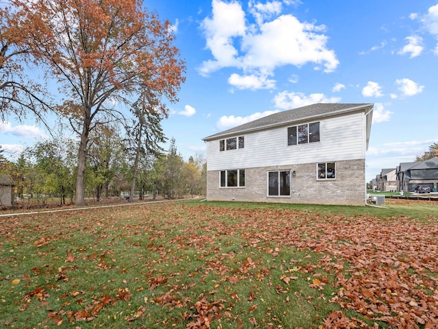 view of back of property