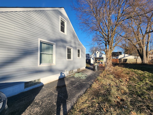 view of property exterior