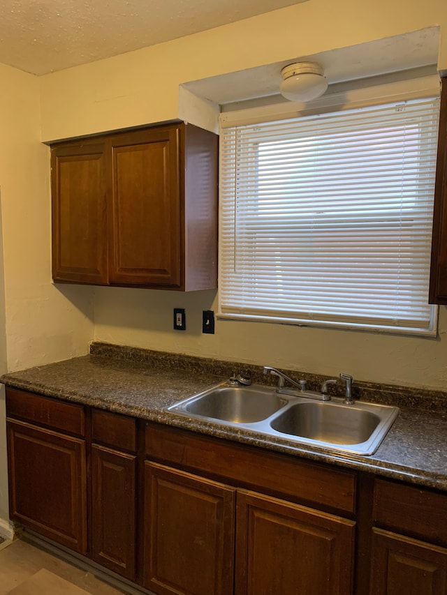 kitchen featuring sink