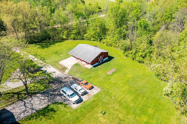 8899 Dwyer Rd, Howell, MI 48855 - view from above of property