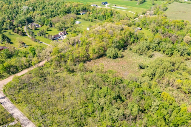 8899 Dwyer Rd, Howell, MI 48855 - aerial view of a heavily wooded area