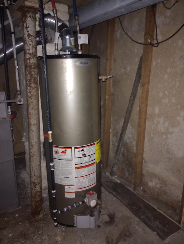 utilities with gas water heater