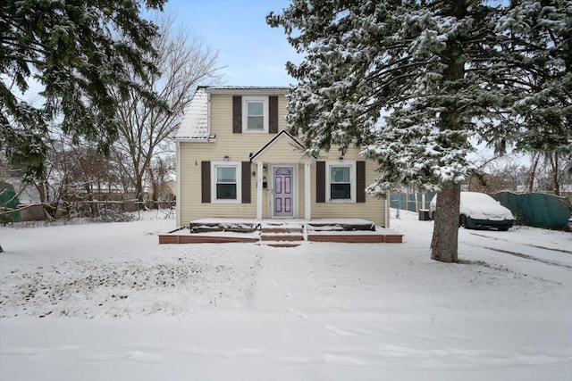 view of front of house