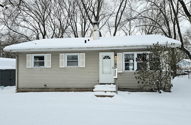 view of front of house