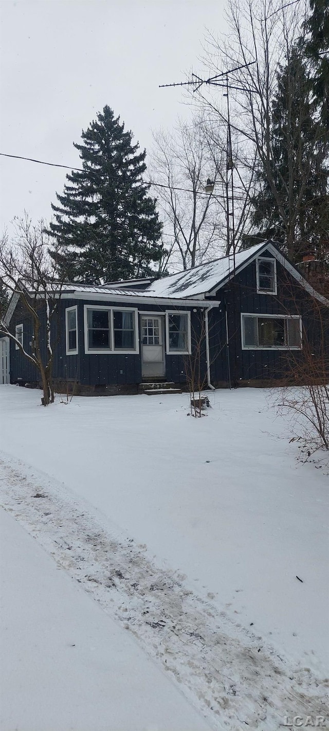 view of ranch-style house