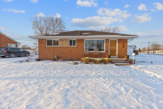 view of bungalow-style house