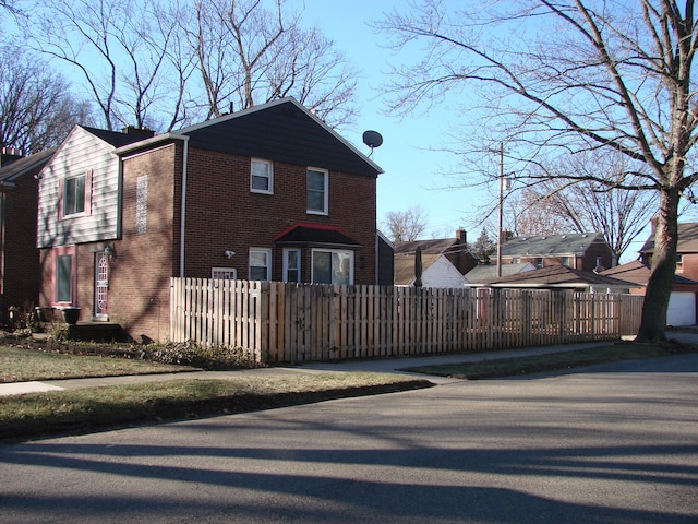 view of front of house